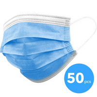 Troslojna zaštitna maska, jednokratna maska za usta i nos u pakiranjima od 50, 150 i 500