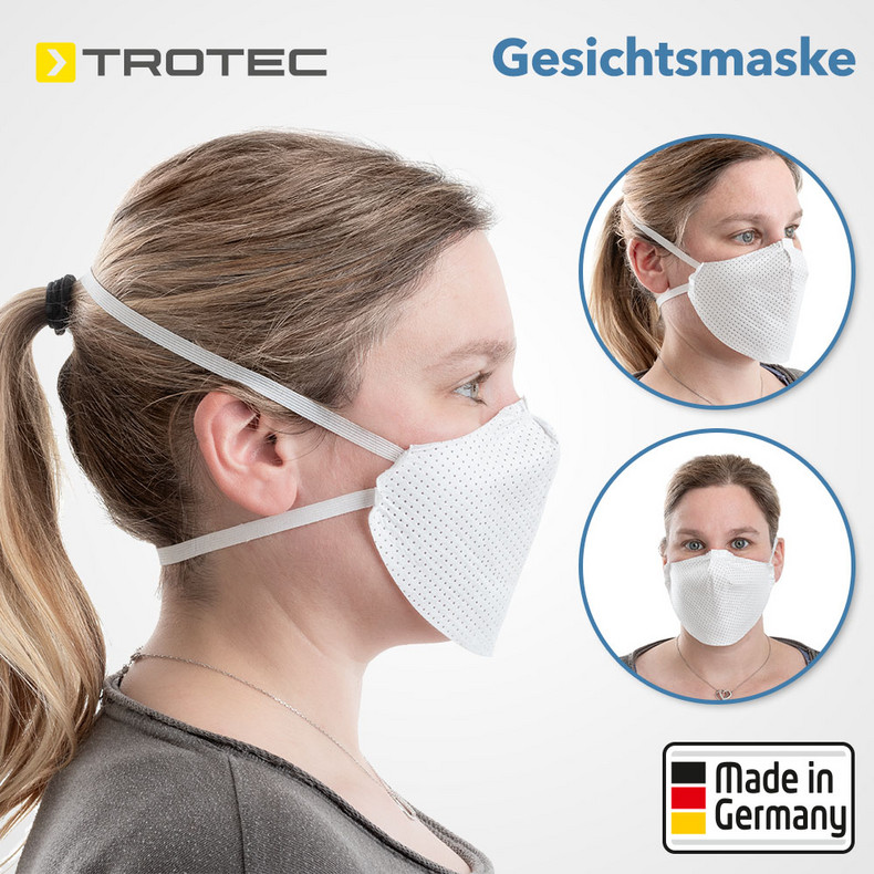 Einweg-Mund-Nasen-Gesichtsmasken aus Deutschland