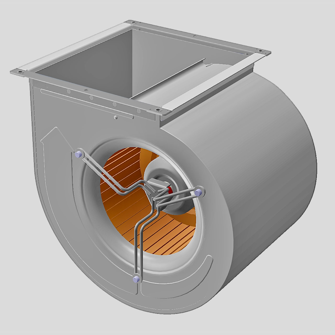 Beskonačno samoregulirajući EC centrifugalni ventilator