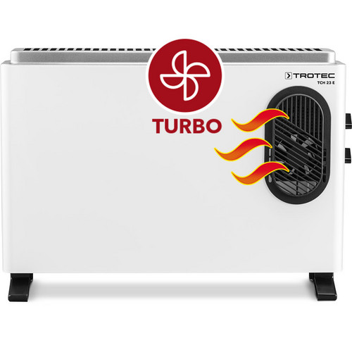 TCH 23 E - Dvije razine grijanja, turbo ventilator i termostat