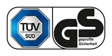 TÜV-geprüfte Sicherheit