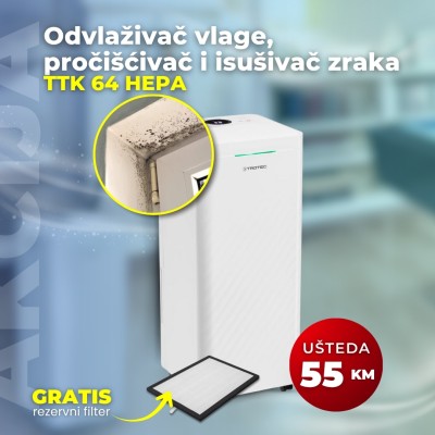AKCIJA TTK 64 hepa+rezervni filter