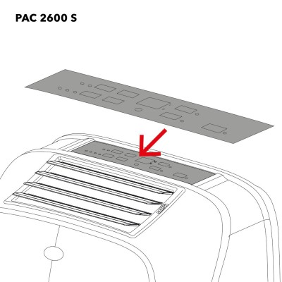 PAC 2600 S upravljačka ploča prozora