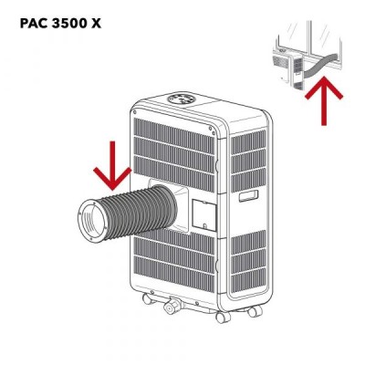 PAC 3500 X crijevo za ispuh