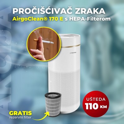 AKCIJA AirgoClean 170 E+rezervni filter