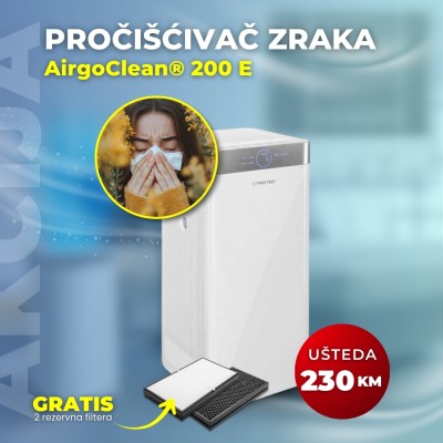 AKCIJA AirgoClean 200 E+rezervni set filtera