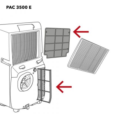 PAC 3500 E zračni filter 2-dijelni
