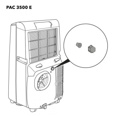 PAC 3500 E utikač na vrhu