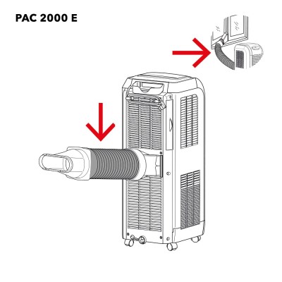 PAC 2000/2010/2600/2610 E crijevo za ispuh