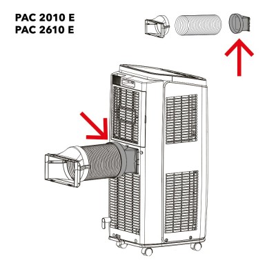 PAC 2010 E / PAC 2610 E priključak za crijevo / uređaj