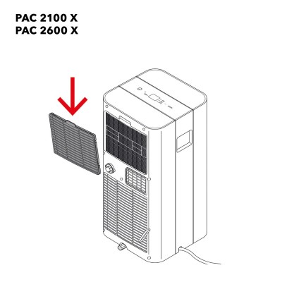 PAC 2100 X / PAC 2300 X / PAC 2600 X filter zraka