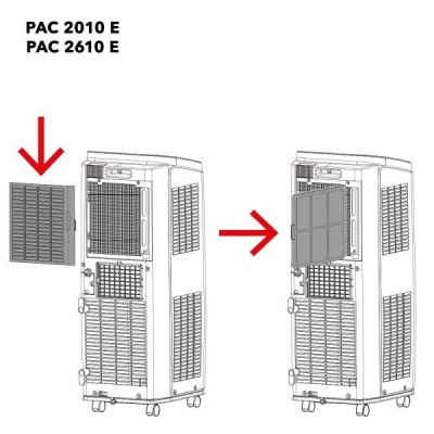 PAC 2010 E / PAC 2610 E zračni filter 2-dijelni